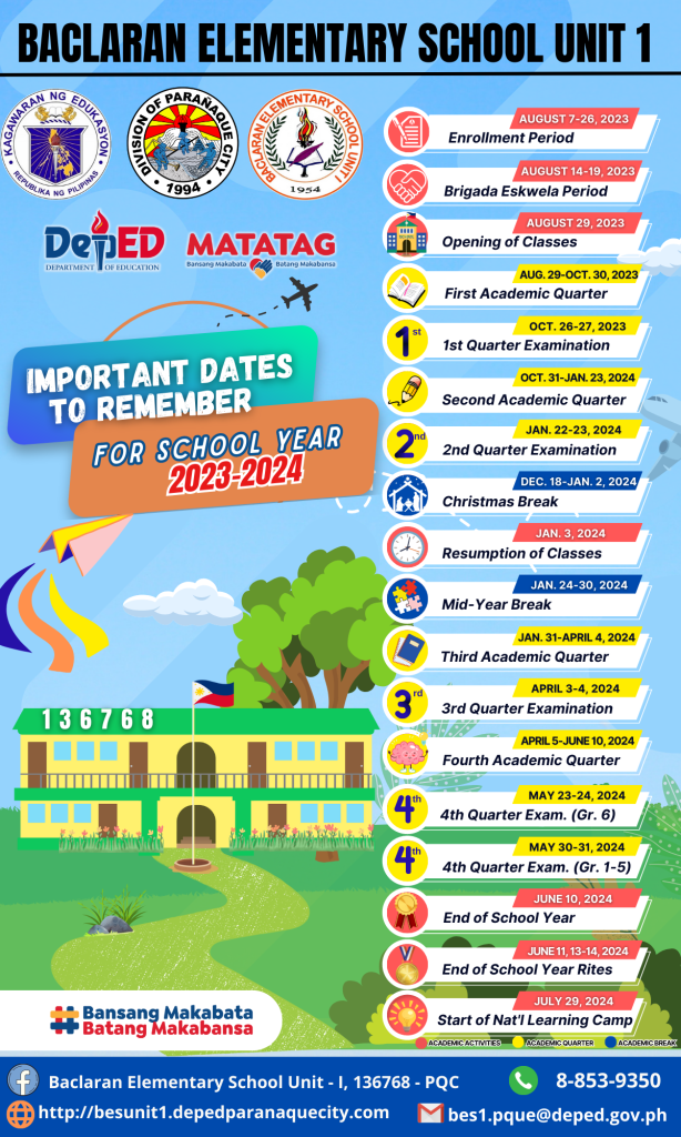 Dates To Remember Deped 2024 Ginger Mirabelle